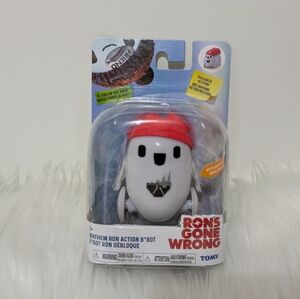 Ron's Gone Wrong Mayhem Ron Action B'Bot Pullback & Glow In The Dark New!